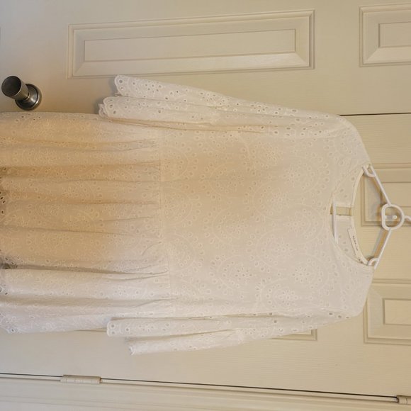 WHITE LACE SUNDRESS - Picture 3 of 3